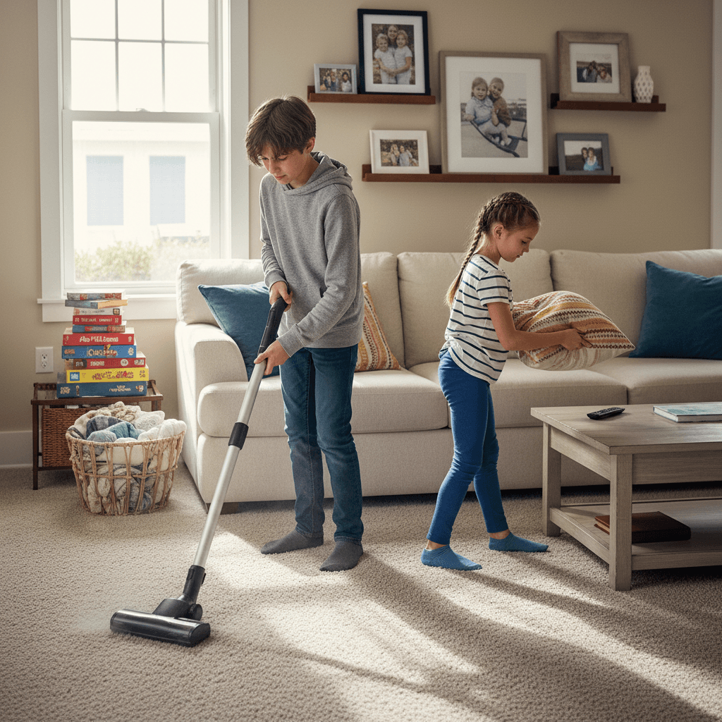 Managing household tasks and home management